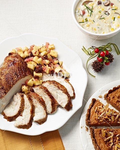 Turkey and Pumpkin Pie