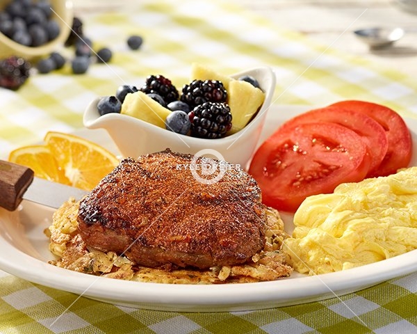 Breakfast Steak and Eggs