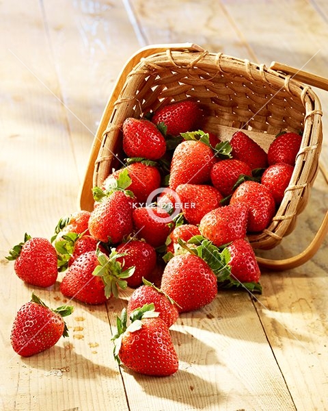 Strawberries in a Basket