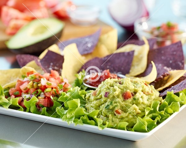 Guacamole Dip Sampler