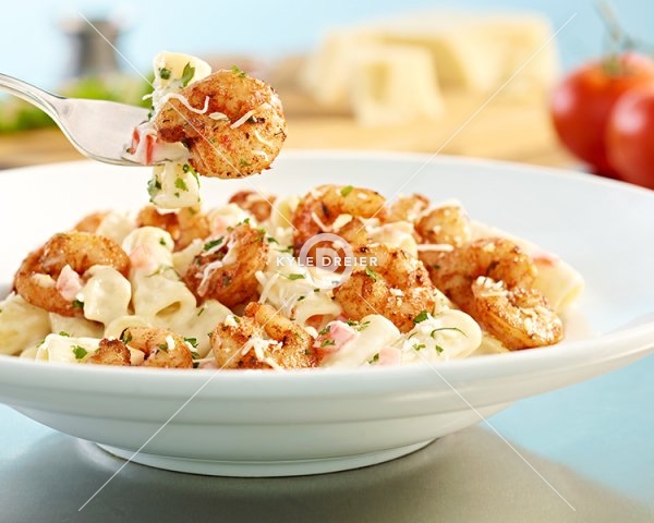 Parmesan Shrimp Pasta Bowl