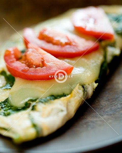 Ranch Spinach Omelette