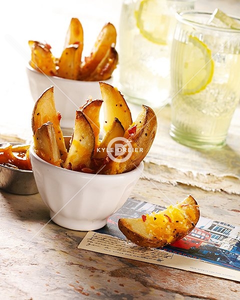 Cheese Potato Wedges