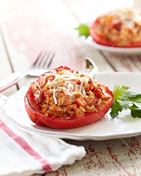 Stuffed Red Peppers