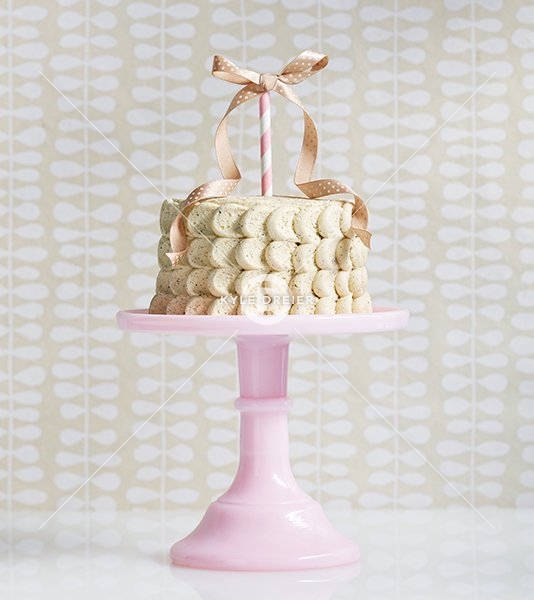 Chai Frosted Cake