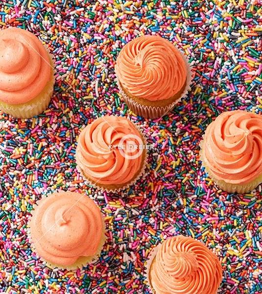 Almond Buttercream Cupcakes