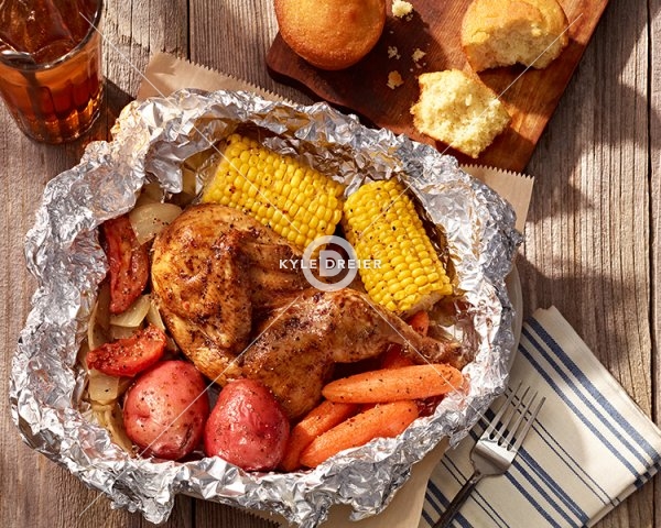 Campfire Chicken Plate