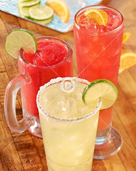 Margarita, Cosmo, Ruby Relaxer
