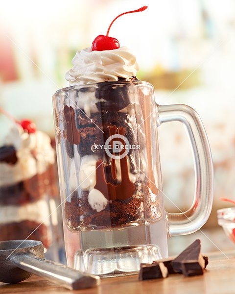 Chocolate Sundae in a Mug