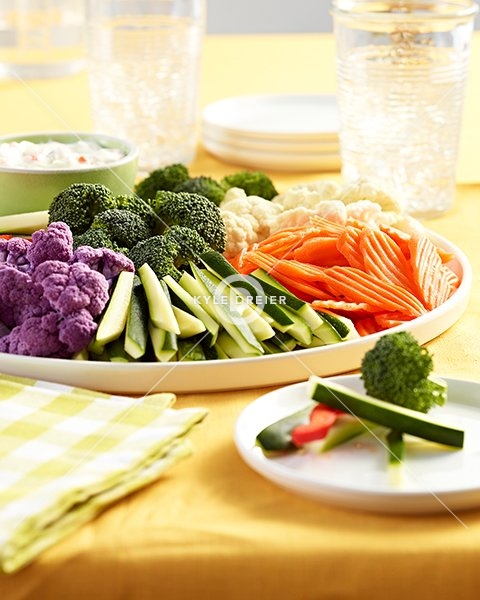 Raw Veggie Appetizer