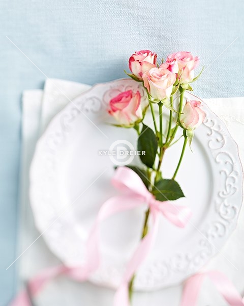 Roses on a Plate