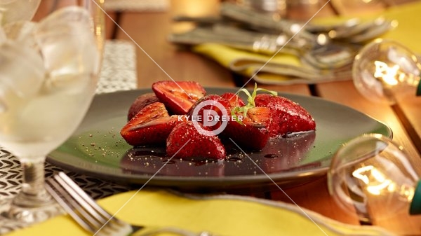 Strawberries and Balsamic Vinegar