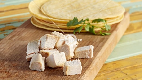 Tortillas and Chicken Cubes