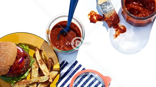 Hamburger and Adobo BBQ