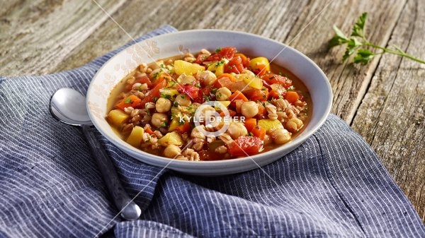 Farro Chickpea Soup