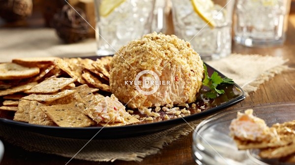 Cheeseball and Crackers
