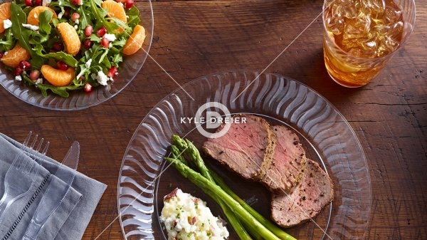 Fancy Clear Plates