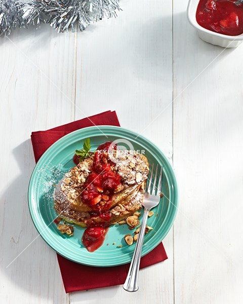 French Toast with Strawberries