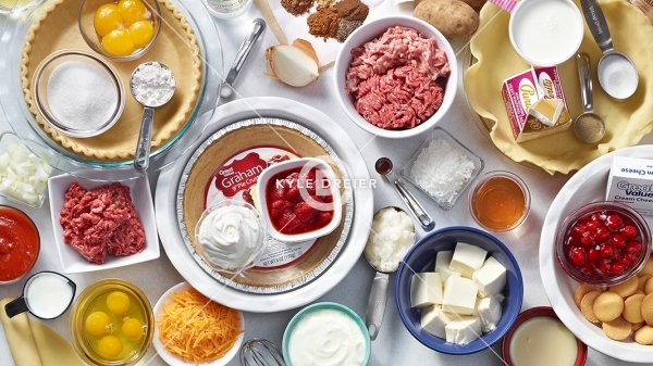 Savory and Sweet Pie Ingredients