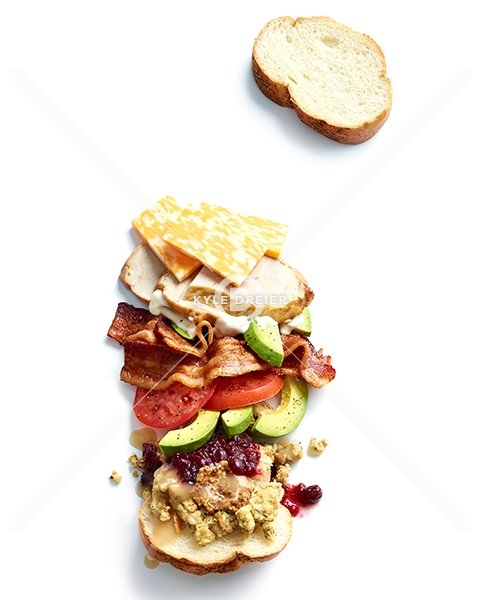 Holiday Leftovers Sandwich