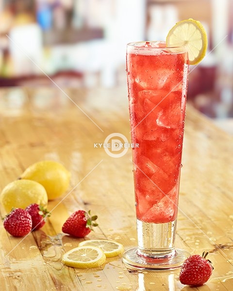 Hard Strawberry Lemonade