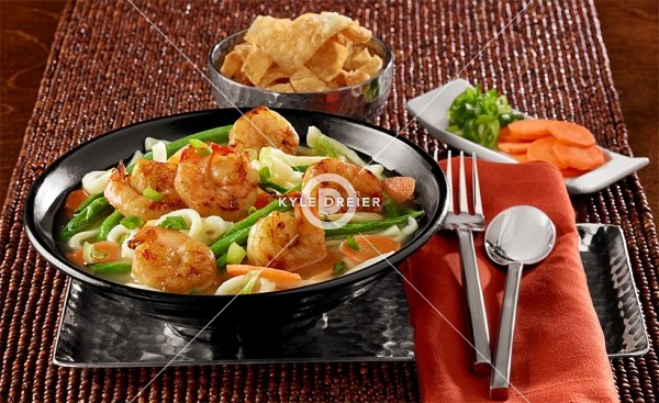 Udon Prawns