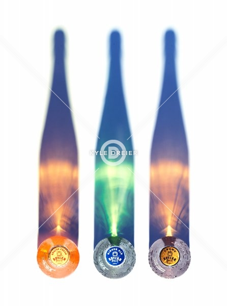 Three Bottles