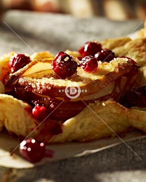 Pear Cranberry Tart