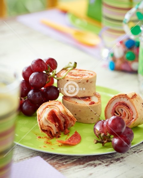 Birthday Party Pizza Rolls