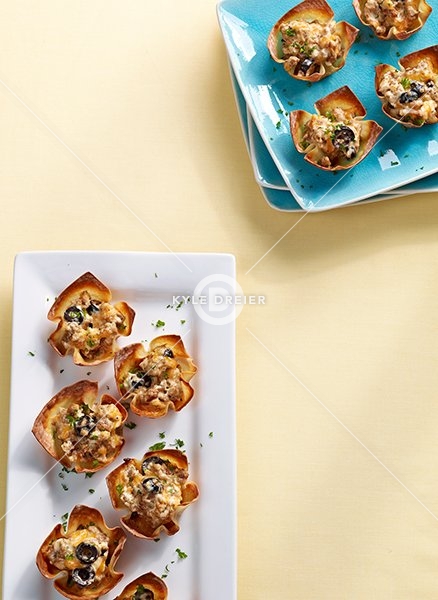 Sausage Wontons