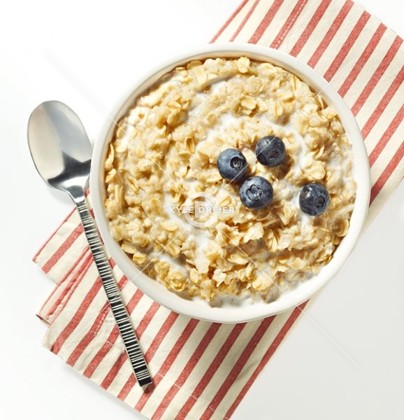 Oatmeal With Blueberries