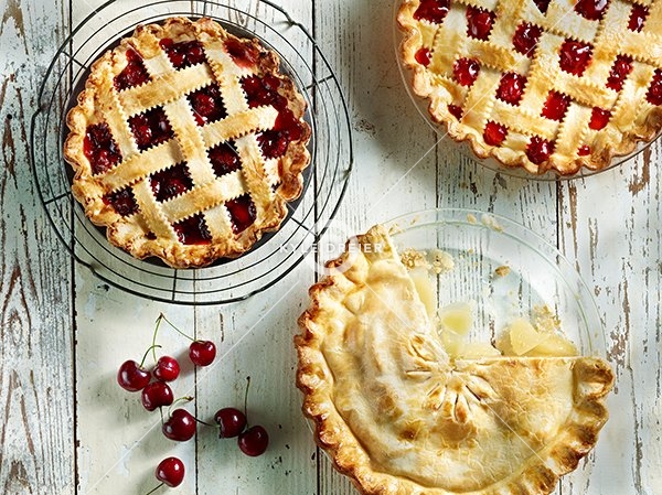 Pies On Wood