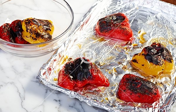 Roasting Peppers Step 2