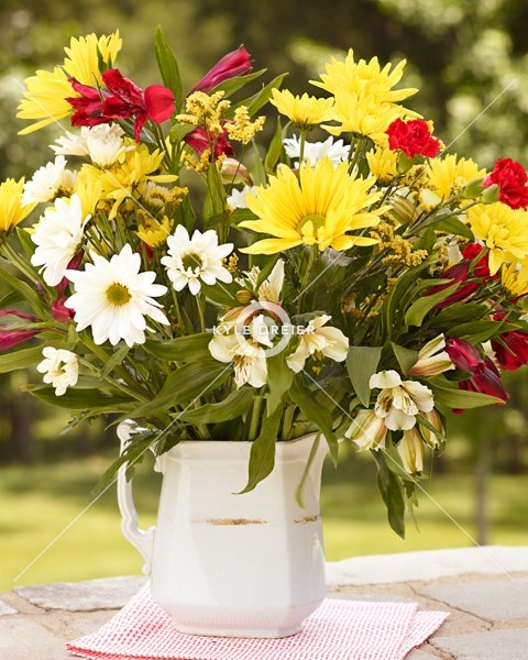 Family Dinner Flowers