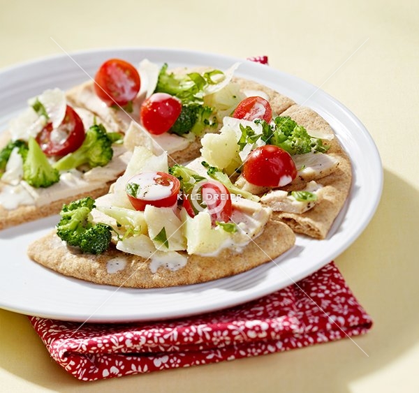 Cold Salad Pizza