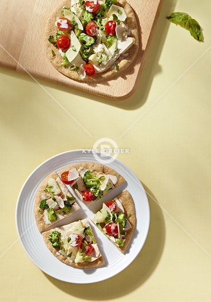 Cold Salad Pizza