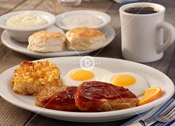 Pork Chop Breakfast