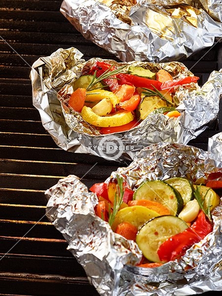 Veggie Foil Purses