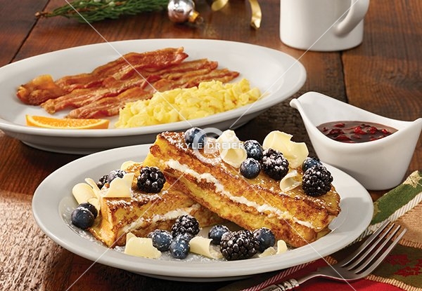 Chocolate Berry French Toast