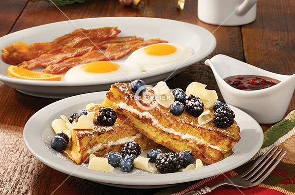 Chocolate Berry French Toast