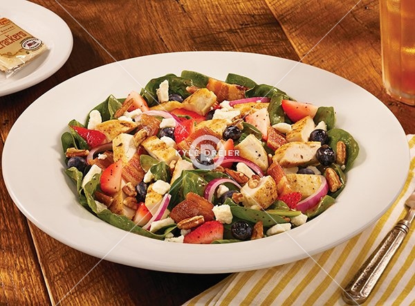 Chicken Spinach Salad