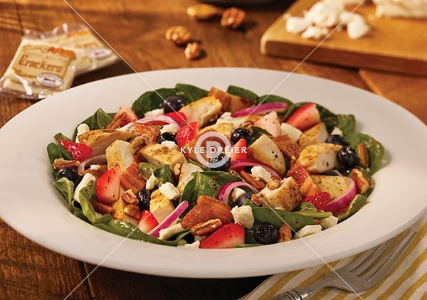 Chicken Spinach Salad