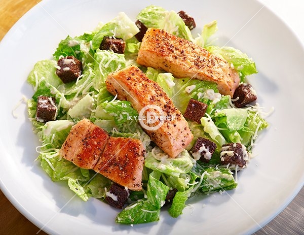 Salmon Caesar Salad