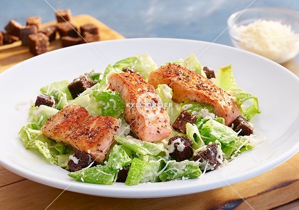 Salmon Caesar Salad