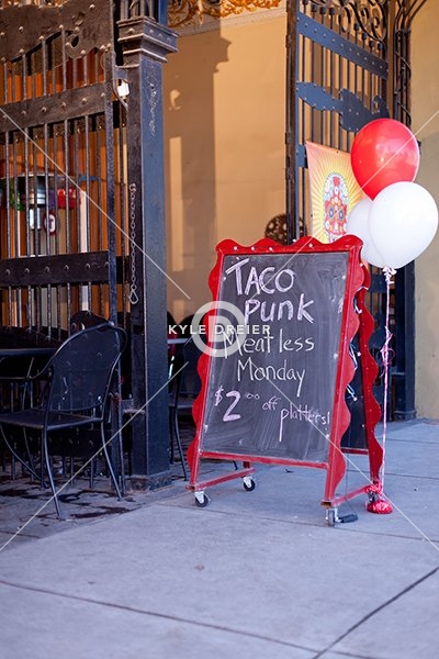 Taco Punk Sign