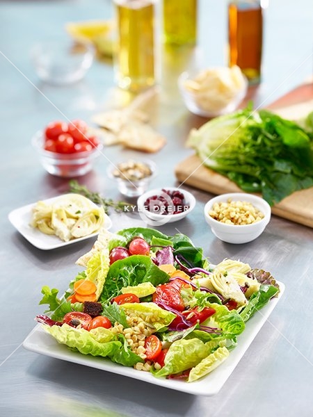 Plated Salad