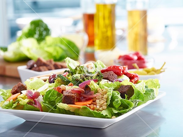 Plated Salad