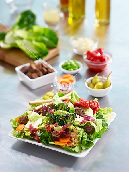 Plated Salad