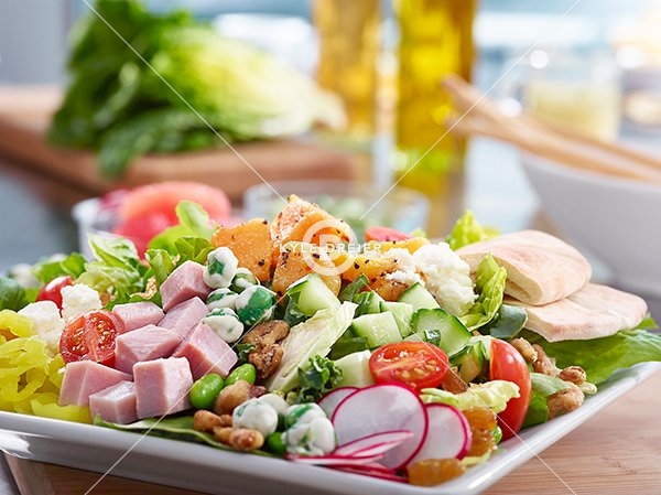 Plated Salad