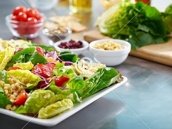 Plated Salad
